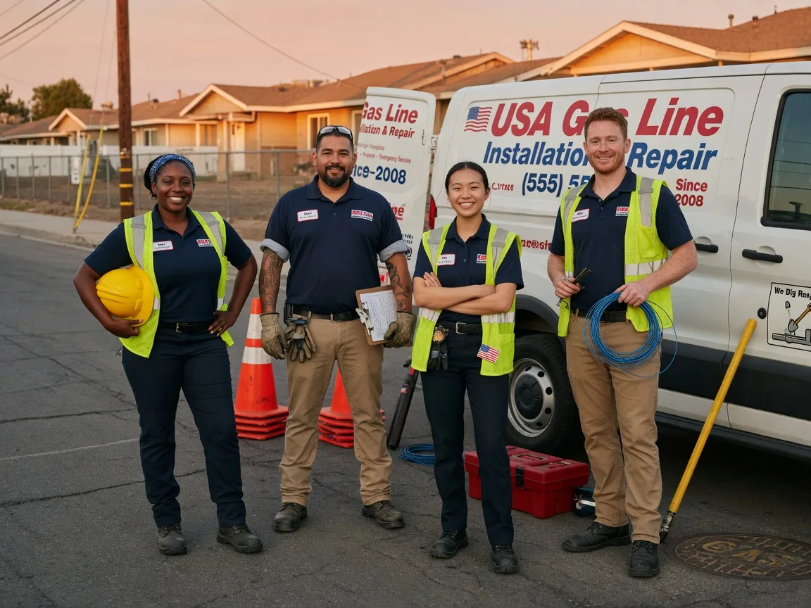 Gas Line Installation company in New Freedom, PA